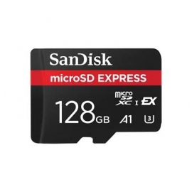 SanDisk microSD Express, 128 GB, must - Mälukaart
