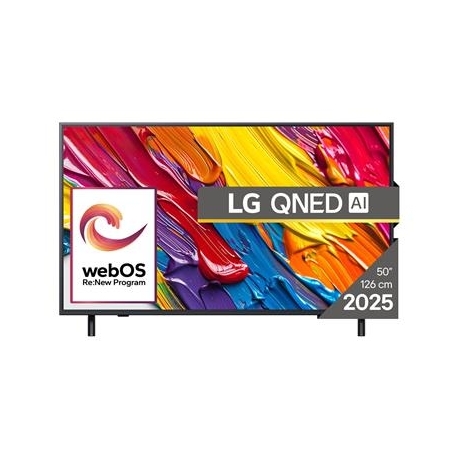 LG QNED82 AI, 50'', 4K UHD, QNED, must - Teler