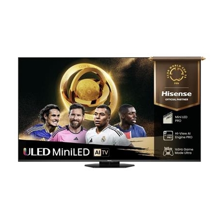 Hisense U8Q, 55'', 4K UHD, ULED, Mini LED, must - Teler