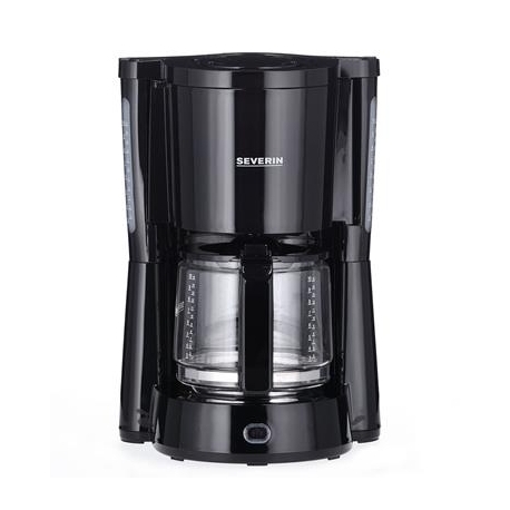 Severin, 1000 W, 10 tassi, must - Filterkohvimasin