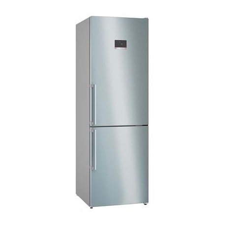Bosch, NoFrost, 321 L, kõrgus 186 cm, roostevaba teras - Külmik