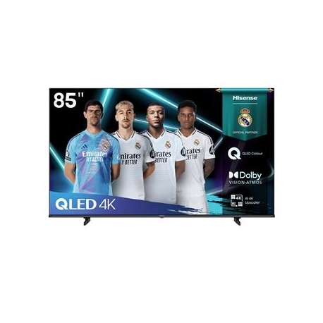 Hisense E7Q, 85'', 4K UHD, QLED, must - Teler