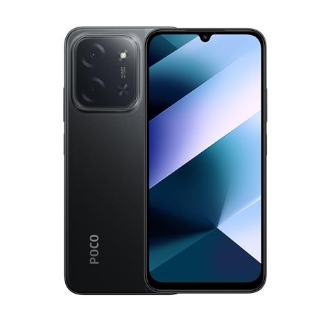 POCO C85, 6 GB, 128 GB, must - Nutitelefon