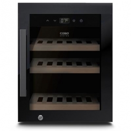 Caso WineExclusive 12, 12 pudelit, kõrgus 52 cm, must - Veinikülmik