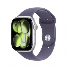 Apple Watch 11, 46 mm, GPS + Cellular, M/L, hõbe - Nutikell