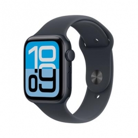 Apple Watch SE 3, 44 mm, GPS, sport band, S/M, must alumiinium / must - Nutikell