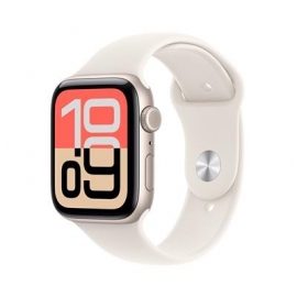 Apple Watch SE 3, 40 mm, GPS + Cellular, sport band, S/M, beež alumiinium / beež - Nutikell