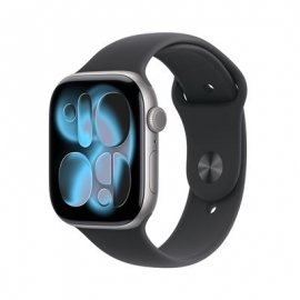 Apple Watch 11, 46 mm, GPS, M/L, tumehall - Nutikell