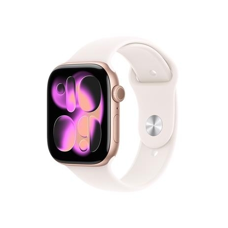 Apple Watch 11, 46 mm, GPS, S/M, roosa kuld - Nutikell