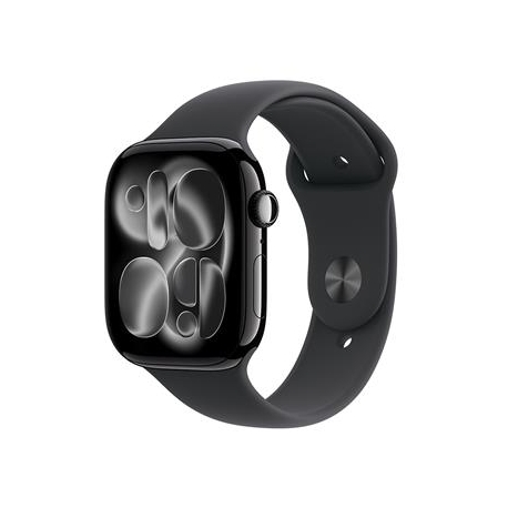 Apple Watch 11, 46 mm, GPS + Cellular, M/L, must - Nutikell