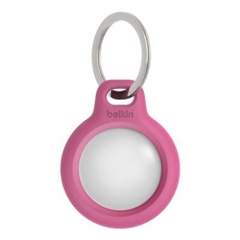 Belkin Secure Holder with Key Ring for AirTag, roosa - Ümbris