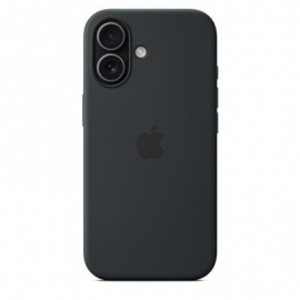 Apple Silicone Case with Magsafe, iPhone 17, must - Ümbris