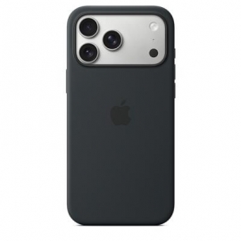 Apple Silicone Case with Magsafe, iPhone 17 Pro Max, must - Ümbris