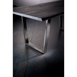 Trapetsjalad lauale CALABRIA antratsiit läige, 73x8xH74 cm