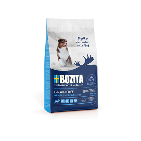 Bozita Grain Free Adult Plus Reindeer koeratoit 3,5kg